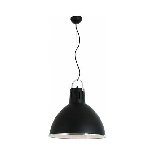 Black Pendant With Chrome Trim