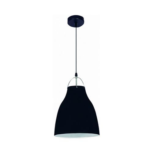 Narrow Black Aluminium Pendant