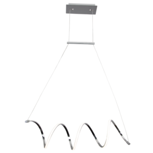 Brightstar PEN575 Polished Chrome LED Pendant Light - 1000mm Length, 32W LED
