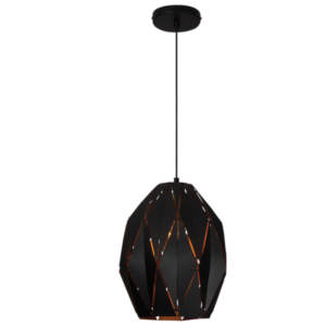 Brightstar PEN592 Black Metal Cord Pendant Light