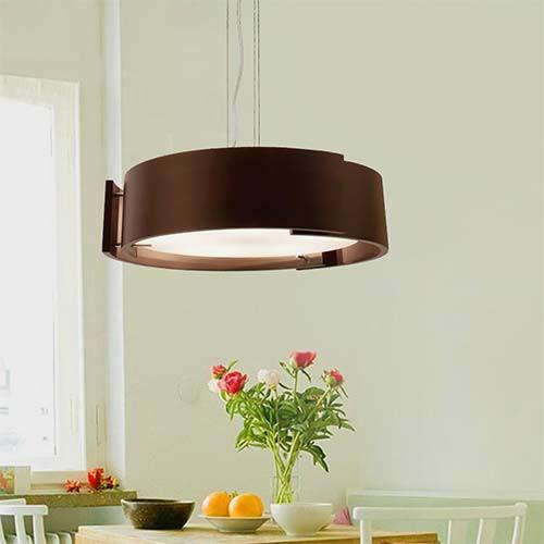 Wood & Glass Pendant