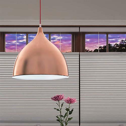 Polished Copper Pendant