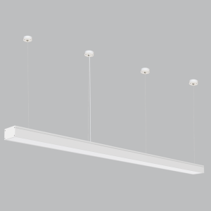 Brightstar PEN869/72 White 72W LED Suspended/Surface Mount Panel Light (CCT Selectable, 2400mm)