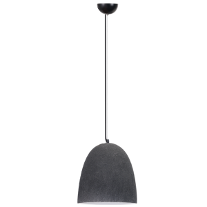 Brightstar PEN932 Black Metal Pendant with Ceramic Shade