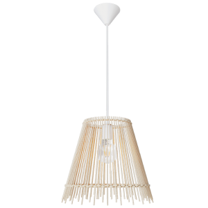 Brightstar PEN964 Bamboo Pendant Light - Natural Finish