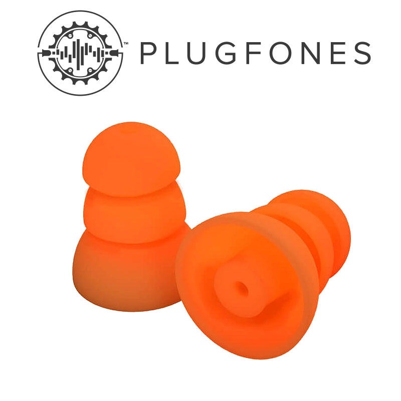 Replacement Silicone Ear Bud Contractor Orange