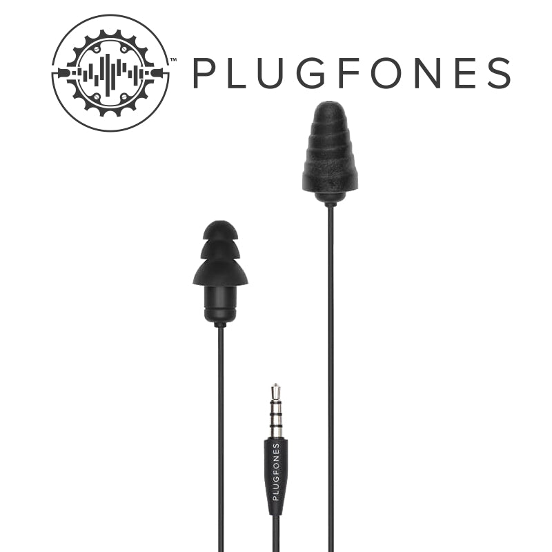 Guardian Series Plugfone Black/Black Wired Earphones