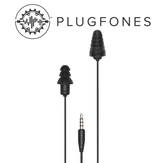 Guardian Series Plugfone Black/Black Wired Earphones