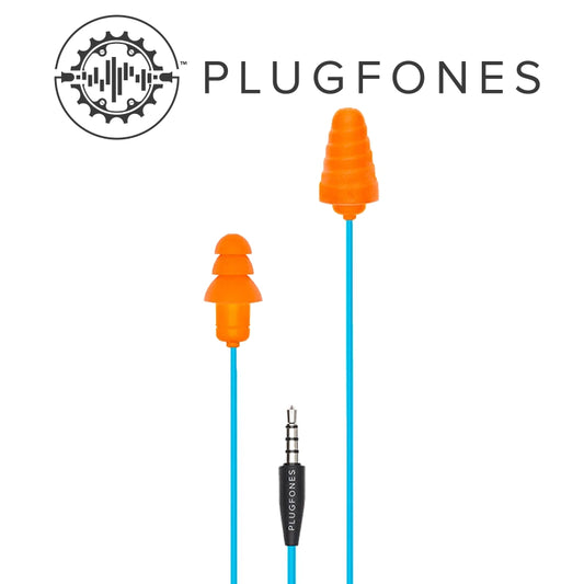 Guardian Series Plugfone Blue/Orange Wired Earphones