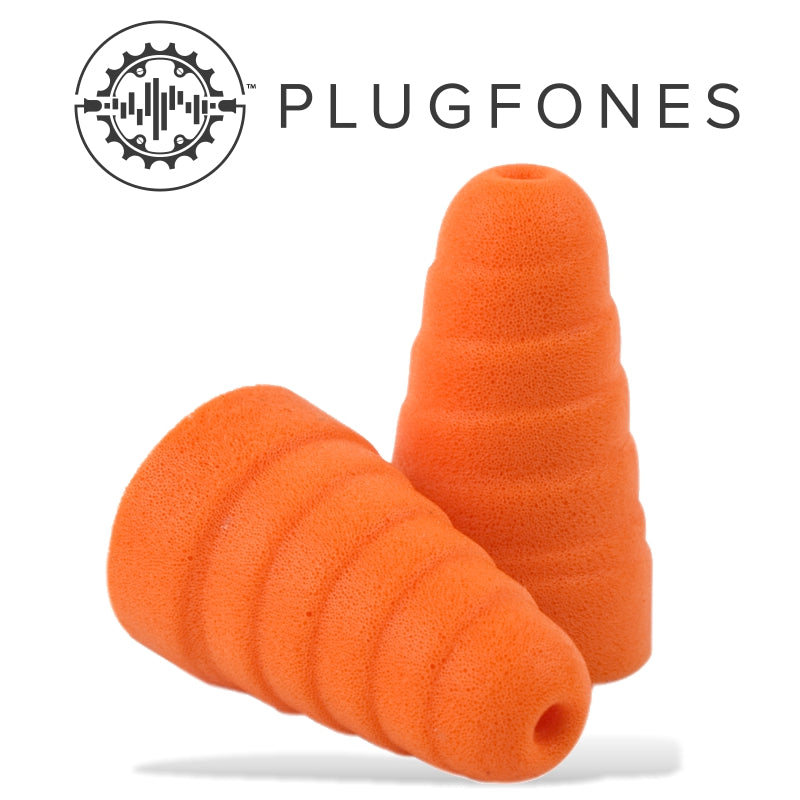 Replacement Foam Ear Bud Orange 10 Pack (5 Pairs)