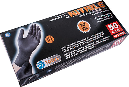 PG PROFESSIONAL NITRILE GLOVES LARGE 100 PCE HIGH DENSITY ( X50 PAIRS )