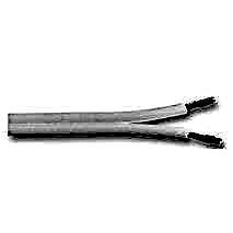 5m Cut Length of 0.5mm² Black Ripcord Cable