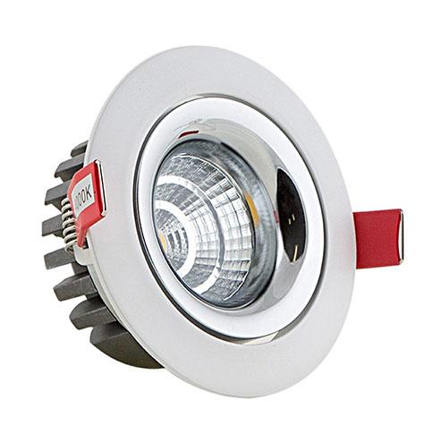 Tiltable Led Downlight 7W 553Lm Natural White