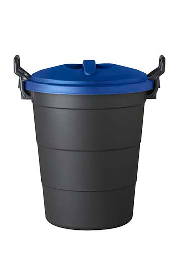 Refuse Bin Round Set 70L Red Blue&Green