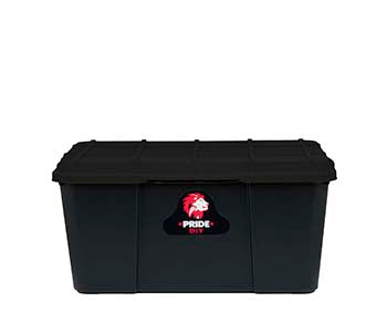 Storage Box Full Black 25L Pride