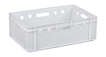 Crate Stackable White Hd 197X600X390