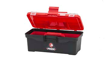 Toolbox Plastic 32Cm Pride Red/Black