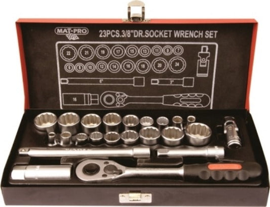 Socket Matpro Set 3/8" Dr 23Pcs