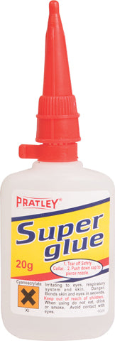 Pratley Glue Super 3Gr (Display) (20) A (Min Order In Qty'S Of 20)