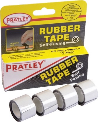 Pratley Rubber Tape S/Fuse 19X1.6M (20)A
