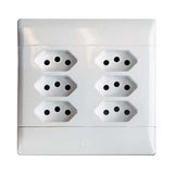 Cbi Pvc 6 X Slimline Socket