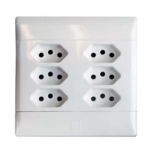 Cbi Pvc 6 X Slimline Socket