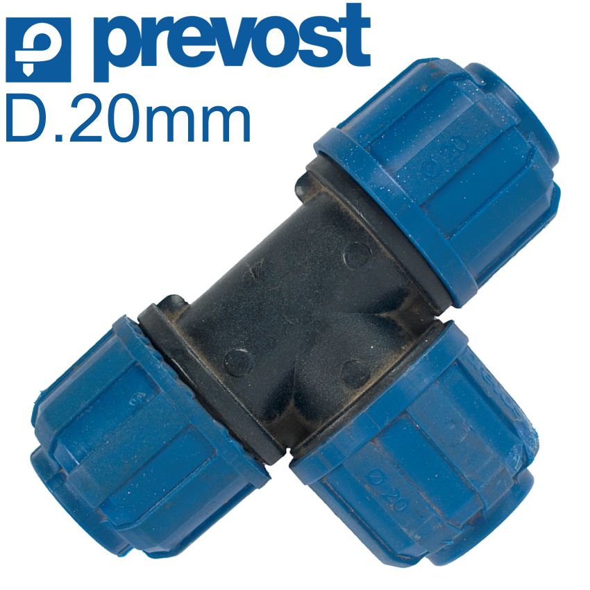 T-Piece Female Equal Sizes D.20Mm