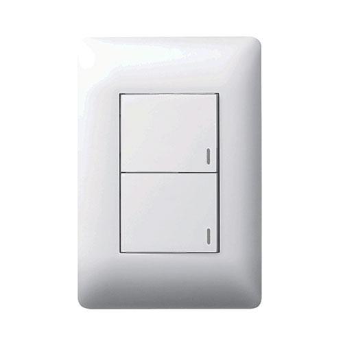 Legrand Ysalis 2 Lever Switch 1 X 2 Way - White