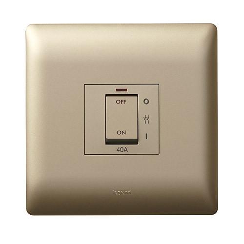 Legrand Ysalis 40A Isolator Switch - Champagne