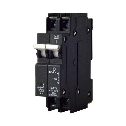 Cbi Mini Rail Circuit Breaker 2 Pole 3Ka - Qa-2(13)