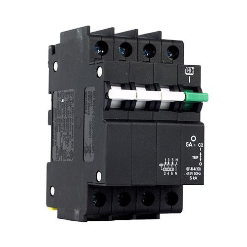 Cbi Dual Mount Circuit Breaker C2 3 Pole + N 6Ka - Qf-N-4(13)