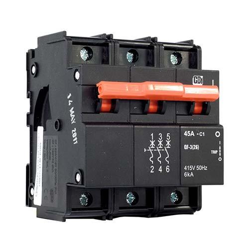 Cbi Dual Mount Circuit Breaker C1 3 Pole 6Ka - Qf-3(26)