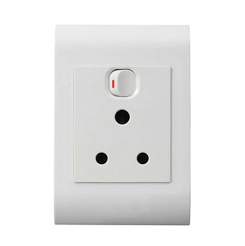 Lesco Pipelli Monobloc Vertical Switched Socket