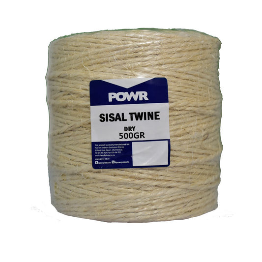TWINE SISAL SINGLE PLY  500GR