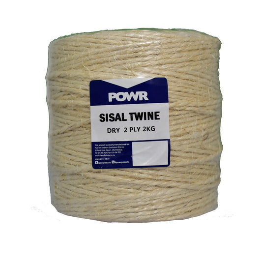 TWINE SISAL TWISTED 2PLY 2KG