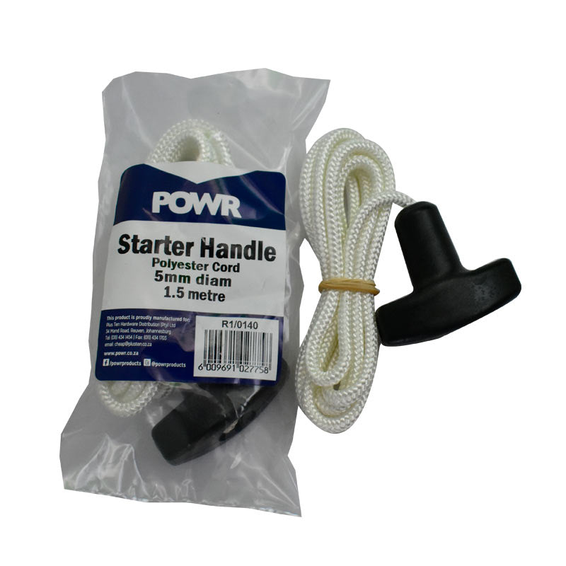 STARTER CORD WITH HANDLE 5.0MMX1.5MT