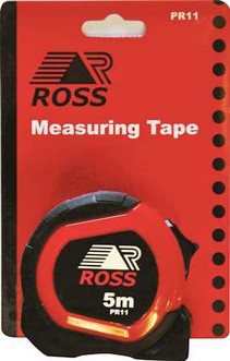 Tape Measure Ross Pocket Ind 8X25Mm F7199 Pr11