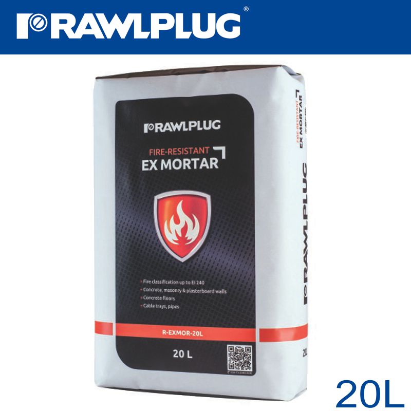 R-Fr Firestop Mortar 20L