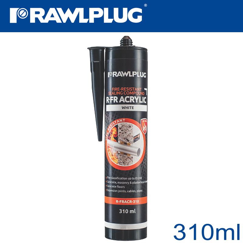 R-Fr Acrylic Firestop Mastic 310 Ml