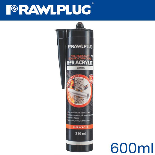 R-Fr Acrylic Firestop Mastic 600 Ml