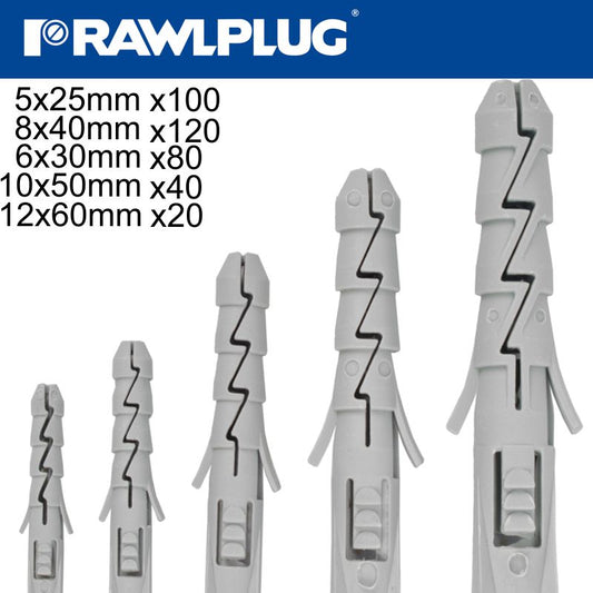 Expansion Plugs Only 5-6-8-10-12
