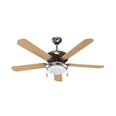 Light Wood Ceiling Fan 52''