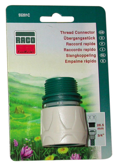 Raco Hose Connector Threaded 55201C