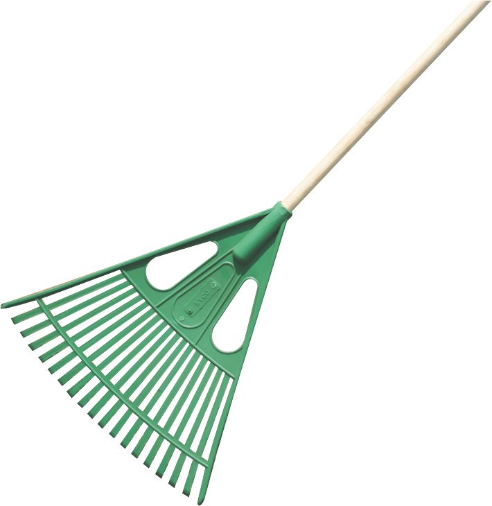 Rake Raco Lawn Plas Wooden Handle (L)