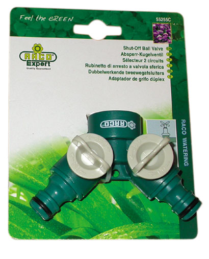 Raco Snap In Dual Shut-Off Plast 55255C