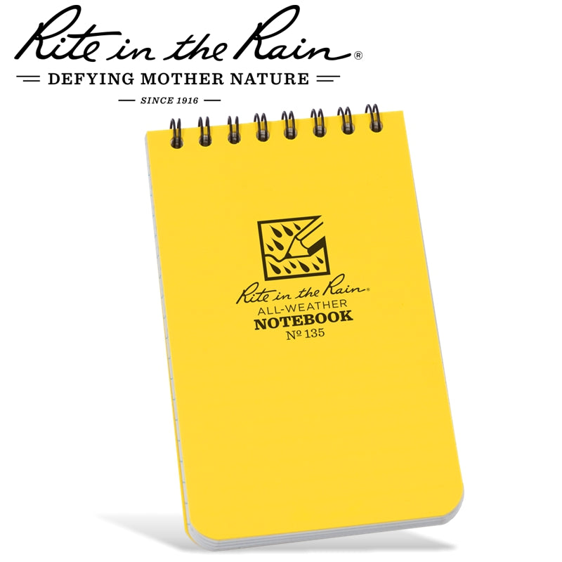 Rite In The Rain 3'X5' Notebook Yellow