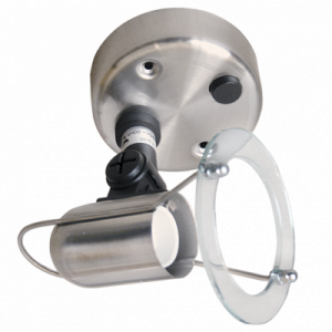 Brightstar Saturn S005/1 Adjustable Spotlight - Gun Metal, Satin Chrome, or White Finish