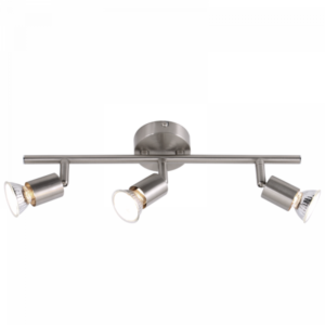 Brightstar S055/3 Satin Chrome 3-Light Spotlight Fixture