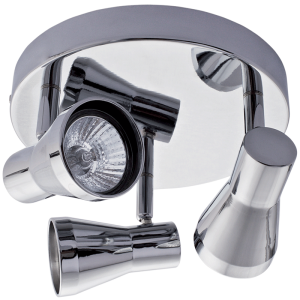 Brightstar S065/3 Polished Chrome 3-Light Spotlight