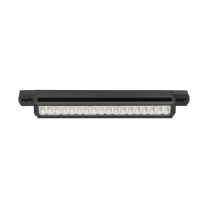 Brightstar S096/20W Black Aluminium Tracklight with Rotatable LED Arm, 4000K